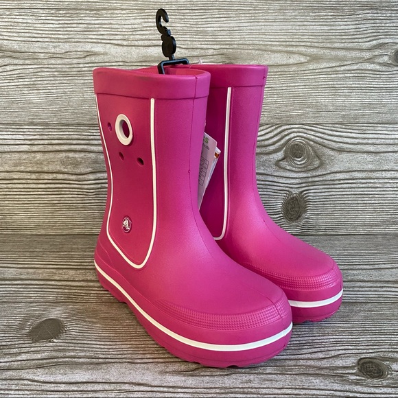 Crocs Kids Unisex Crocband Jaunt (Toddler/Little Kid) Fuchsia